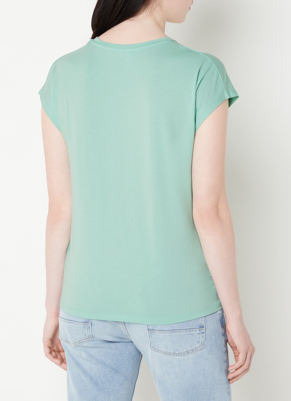 CINQUE Citwist T-shirt  - achterkant groen