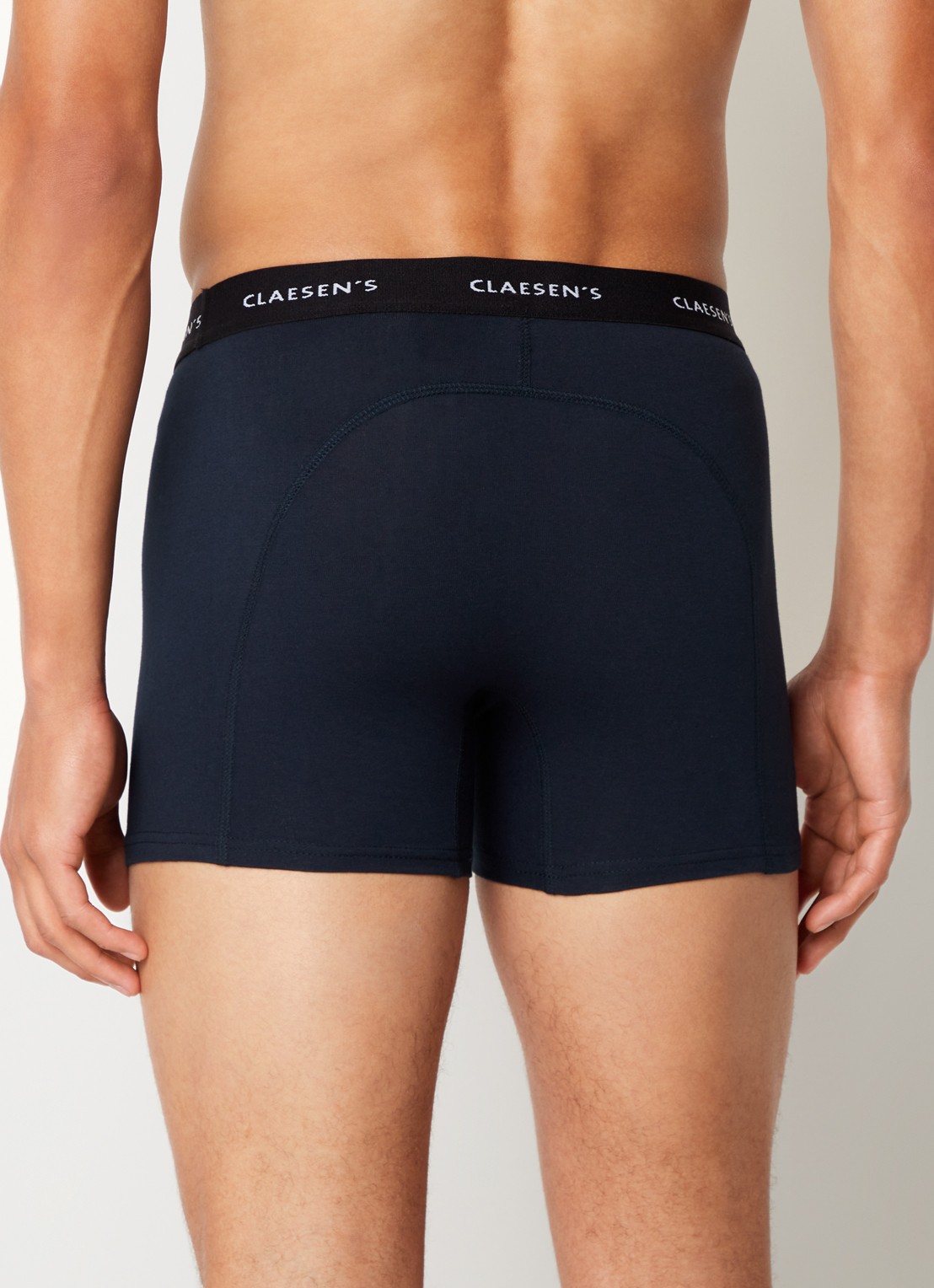 Claesen's Boxershorts in 3-pack  - achterkant 2 multicolor