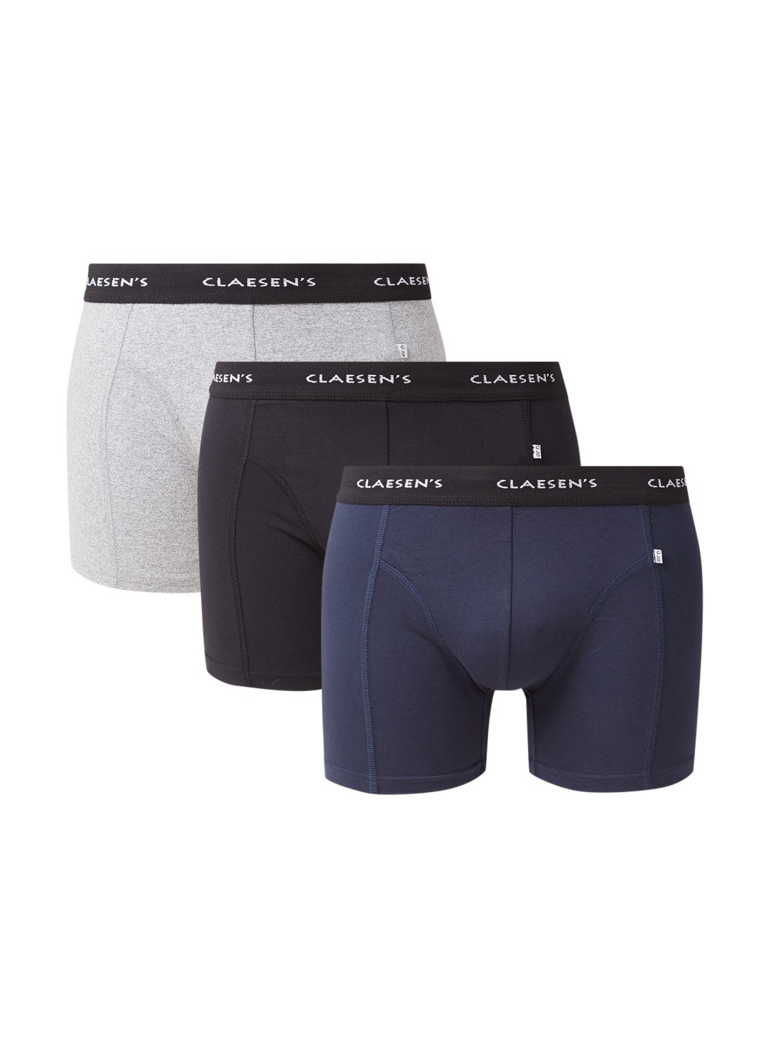 Claesen's Boxershorts in 3-pack  - detail 6 multicolor