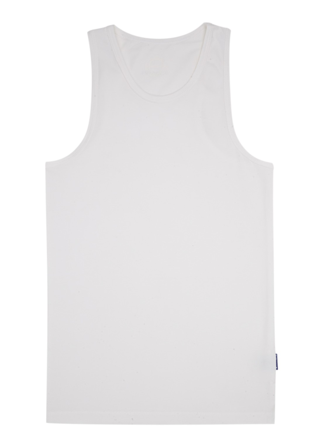 Claesen's Singlet in uni - voorkant wit