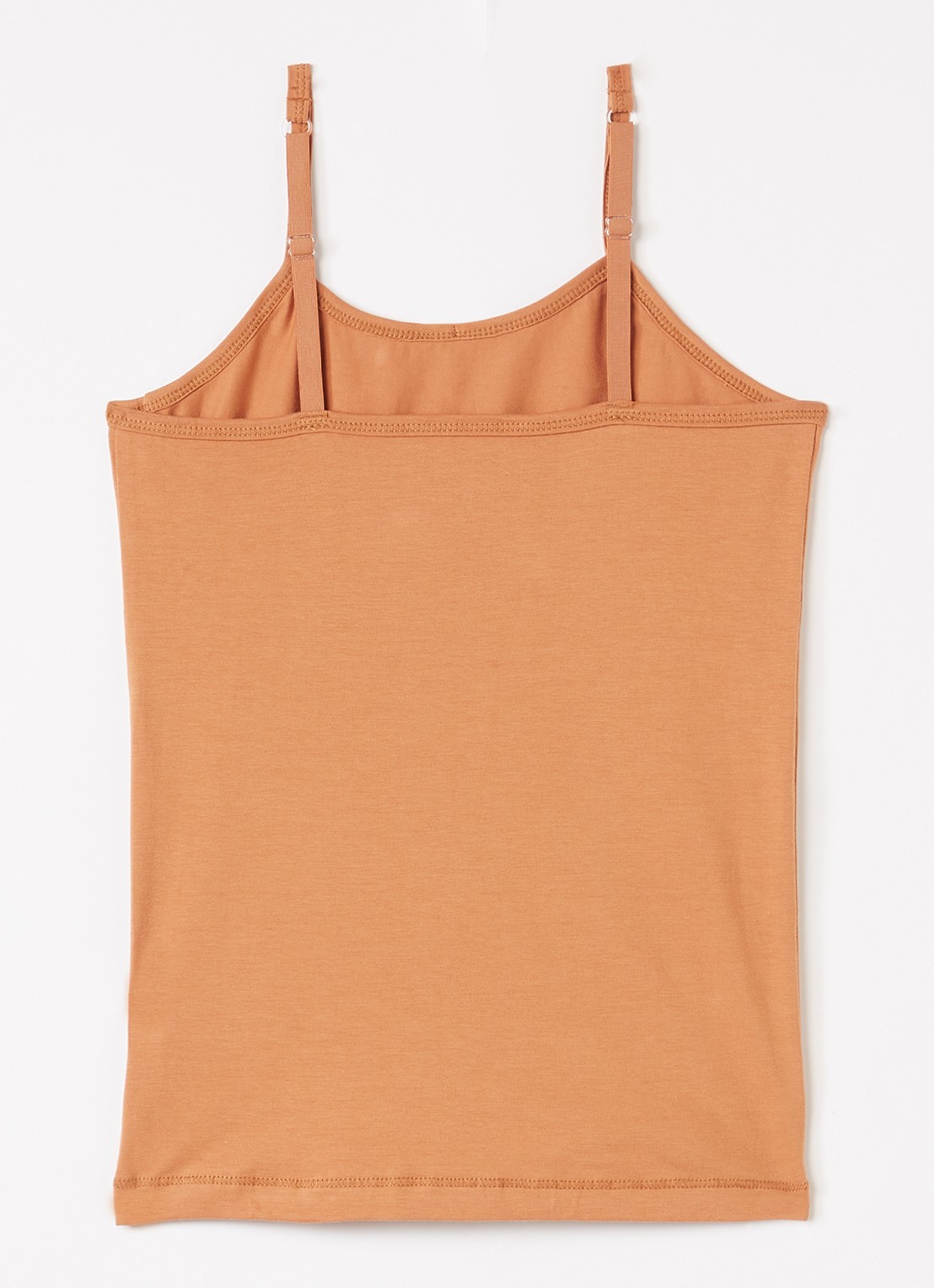 Claesens Singlet met print in 2-pack - voorkant 2 oranje