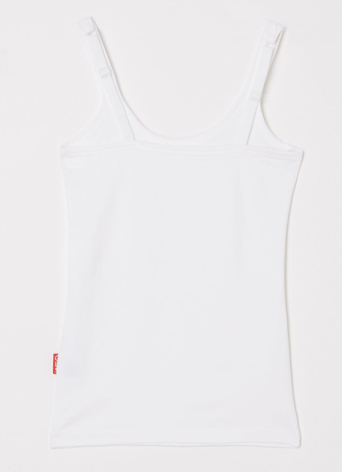 Claesens Singlet met verstelbare bandjes - voorkant 2 wit