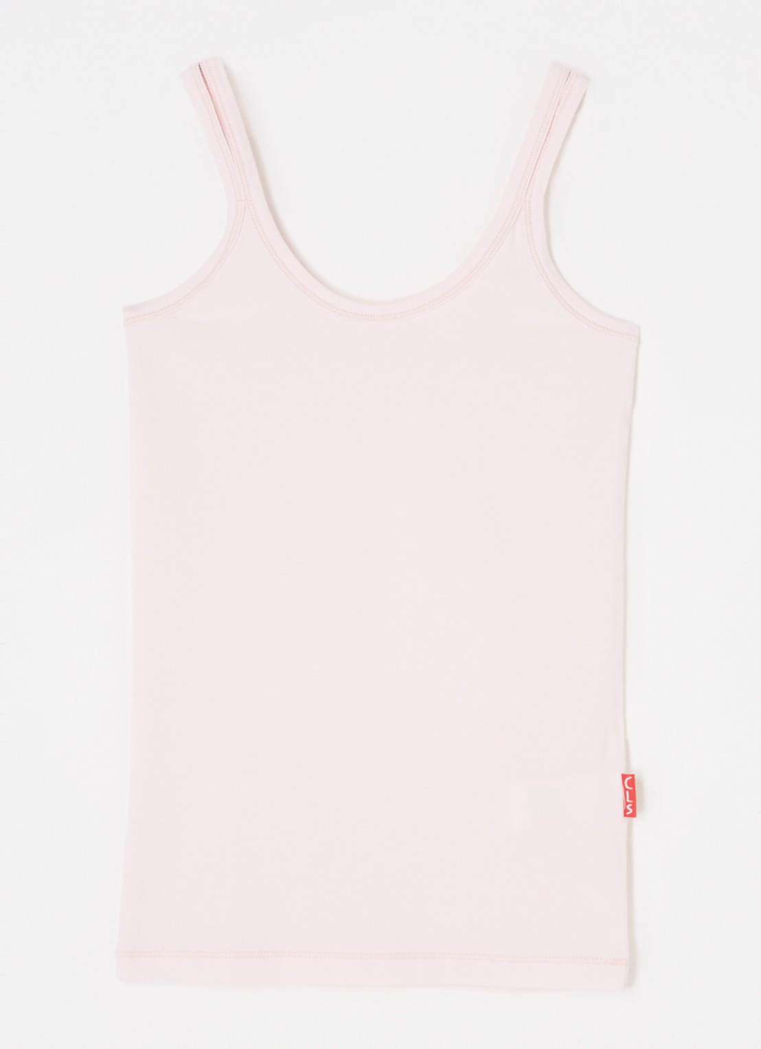 Claesens Singlet met verstelbare bandjes - voorkant lichtroze