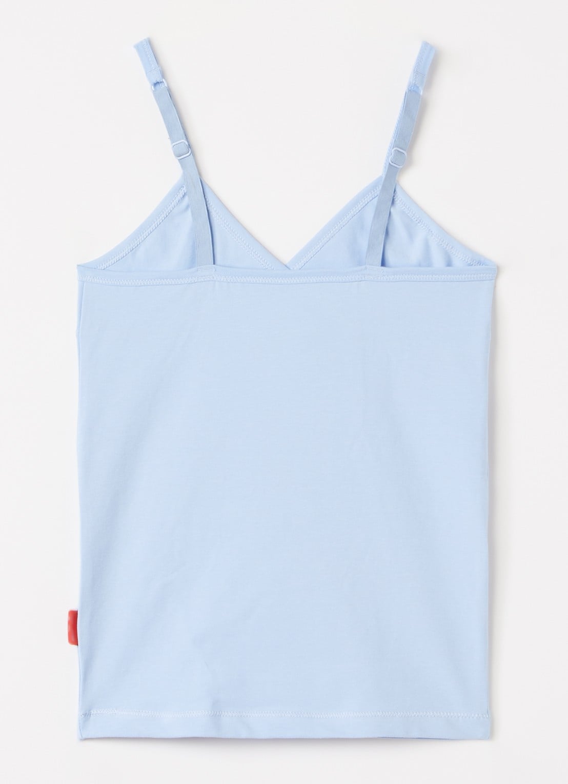 Claesens Singlet van katoen - voorkant 2 blauwgrijs