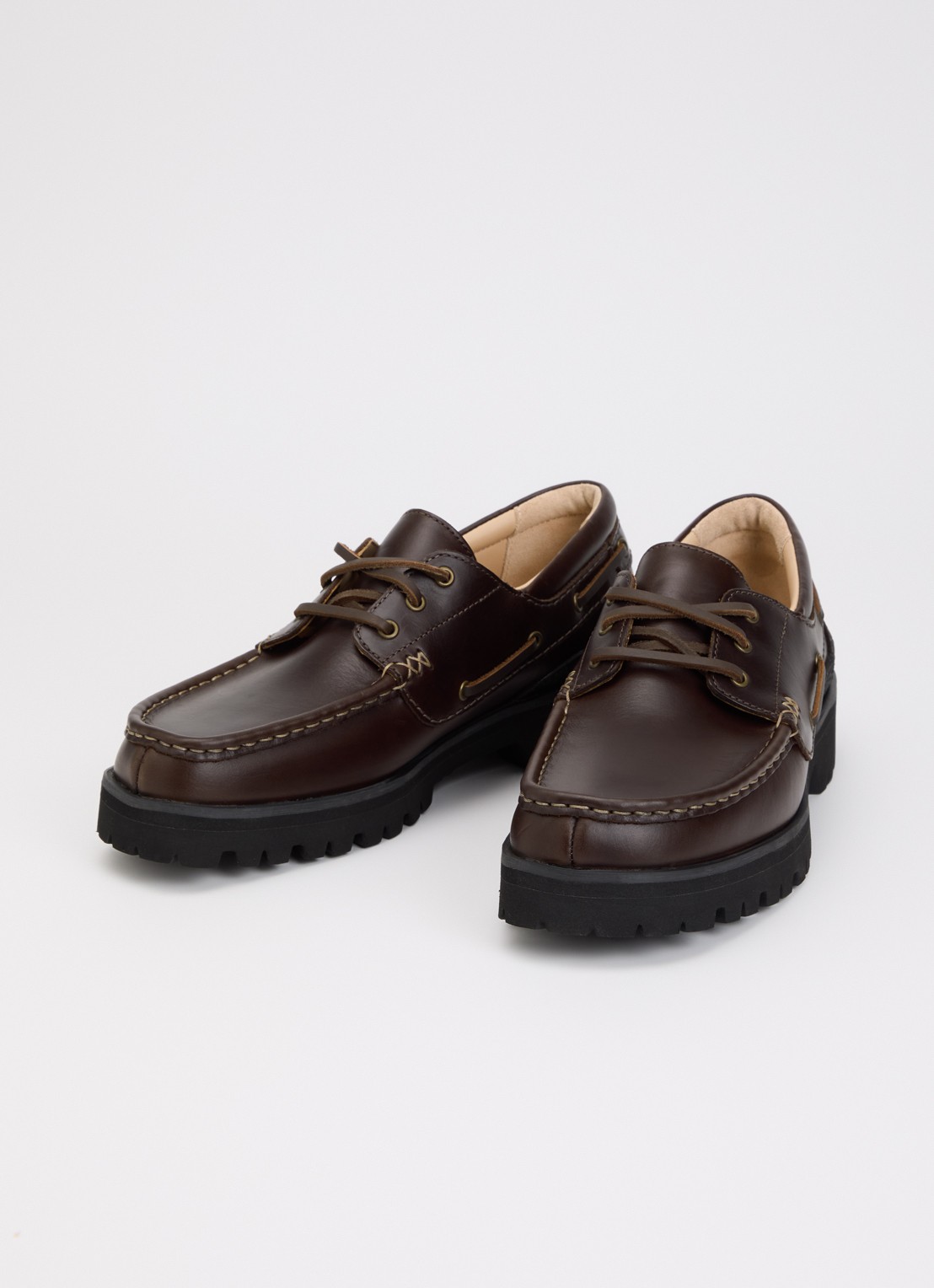 Clarks Originals Yukoner bootschoen van leer - detail donkerbruin