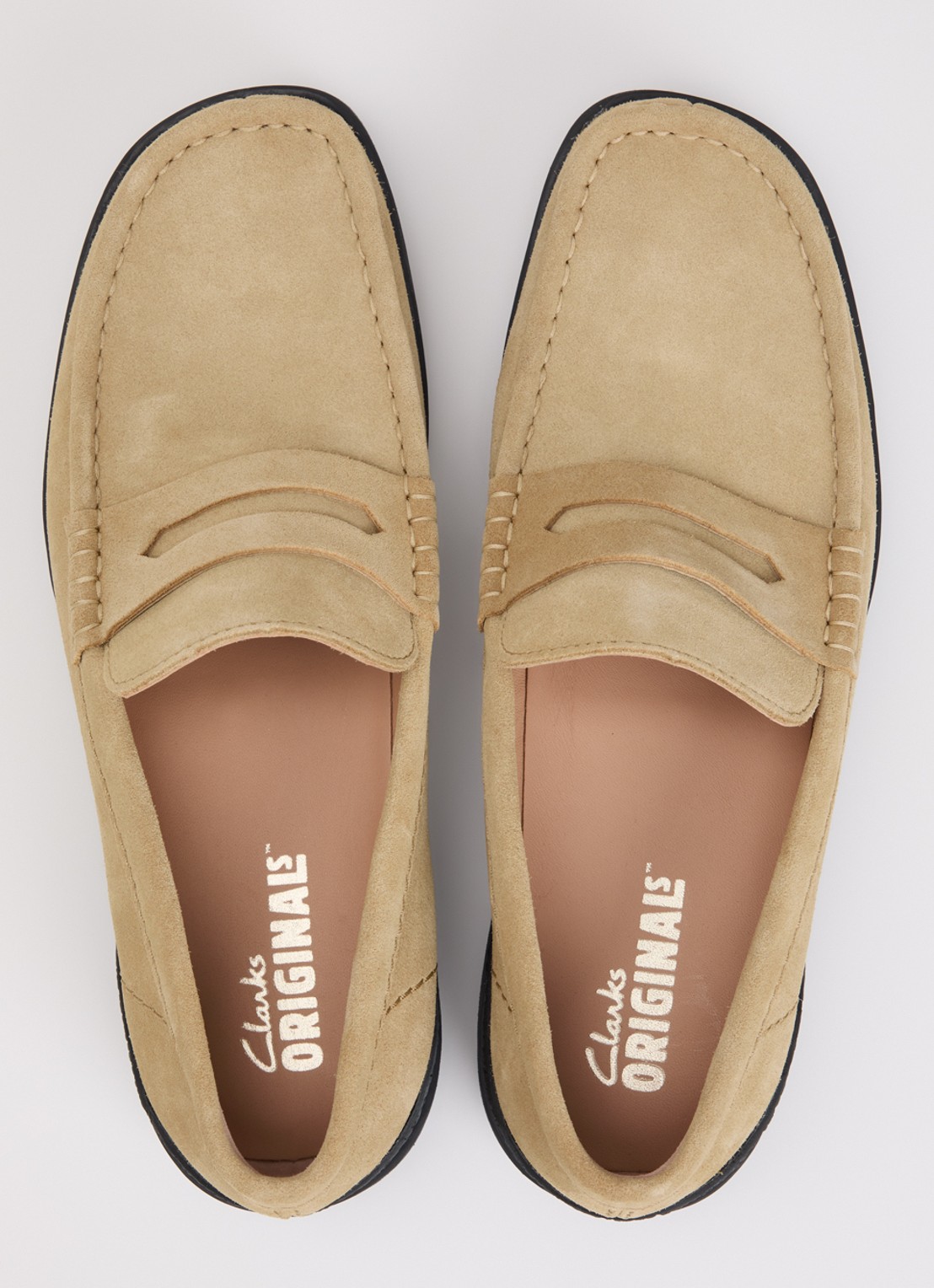 Clarks Originals Yukoner loafer van suède - detail 4 camel