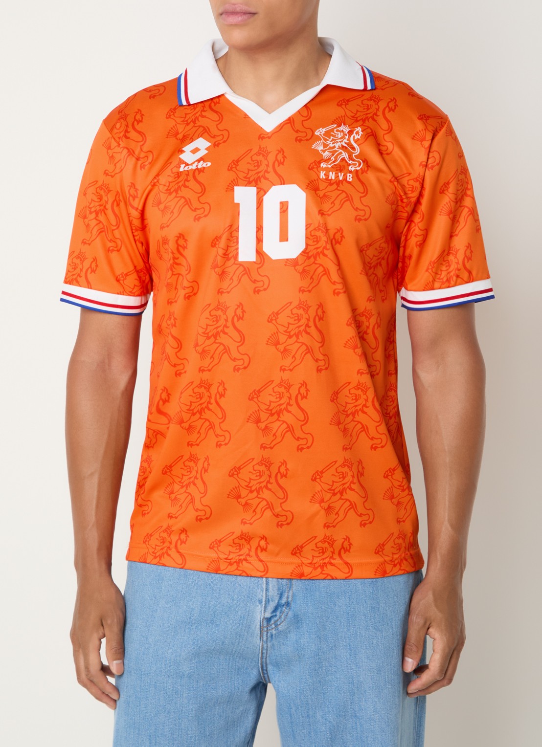 Classic Football Shirts 1994 Netherlands Bergkamp - detail 3 oranje