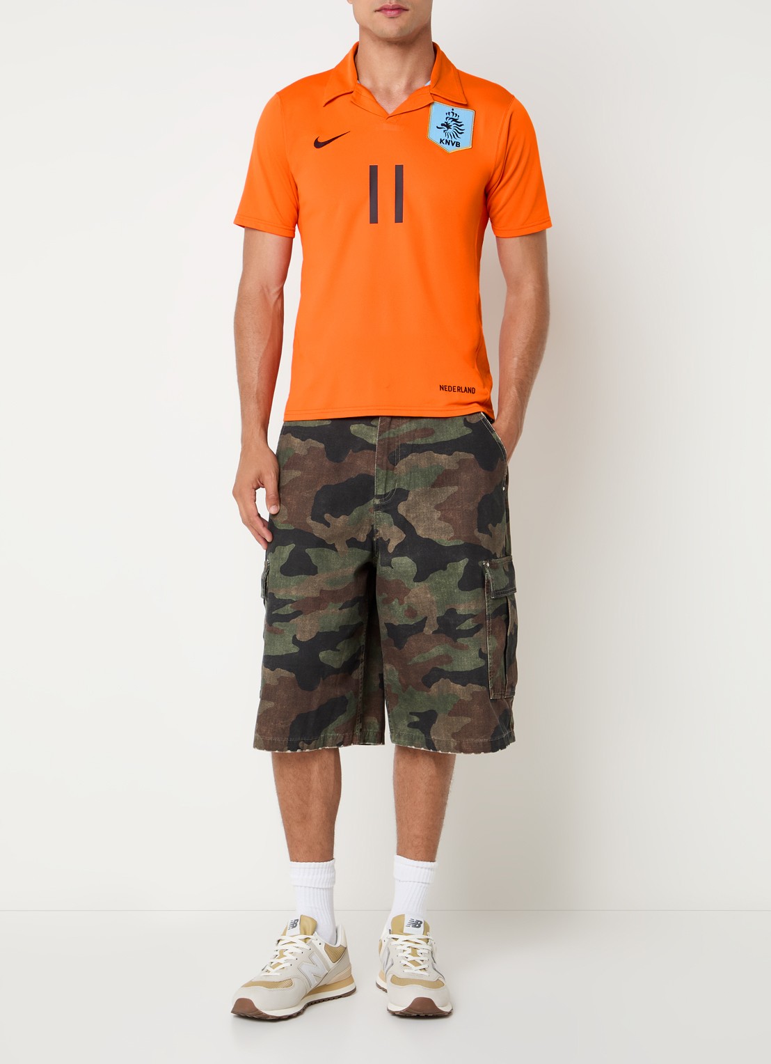 Classic Football Shirts 2006-08 Netherlands Robben voetbalshirt - voorkant 3 oranje