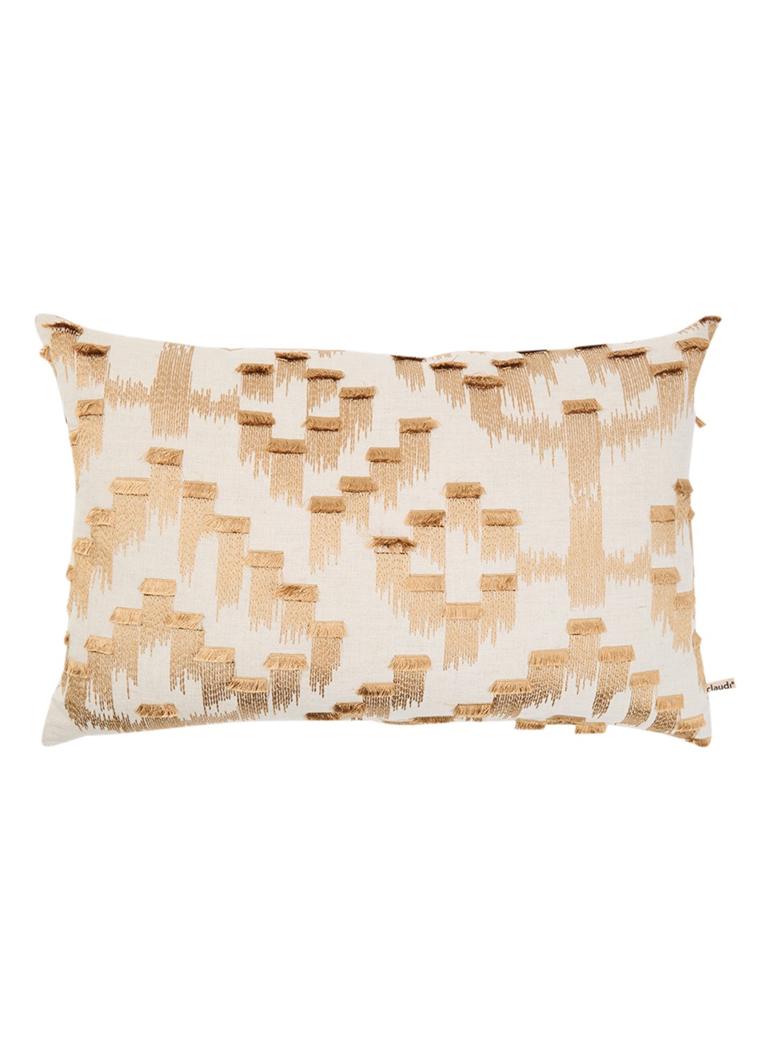 Claudi Aimee sierkussen 40 x 60 cm  - voorkant goud