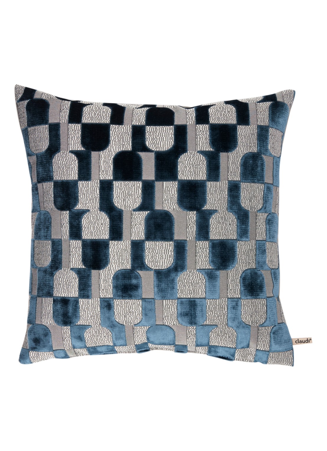 Claudi Arkos Exclusive sierkussen 45 x 45 cm - voorkant 3 indigo