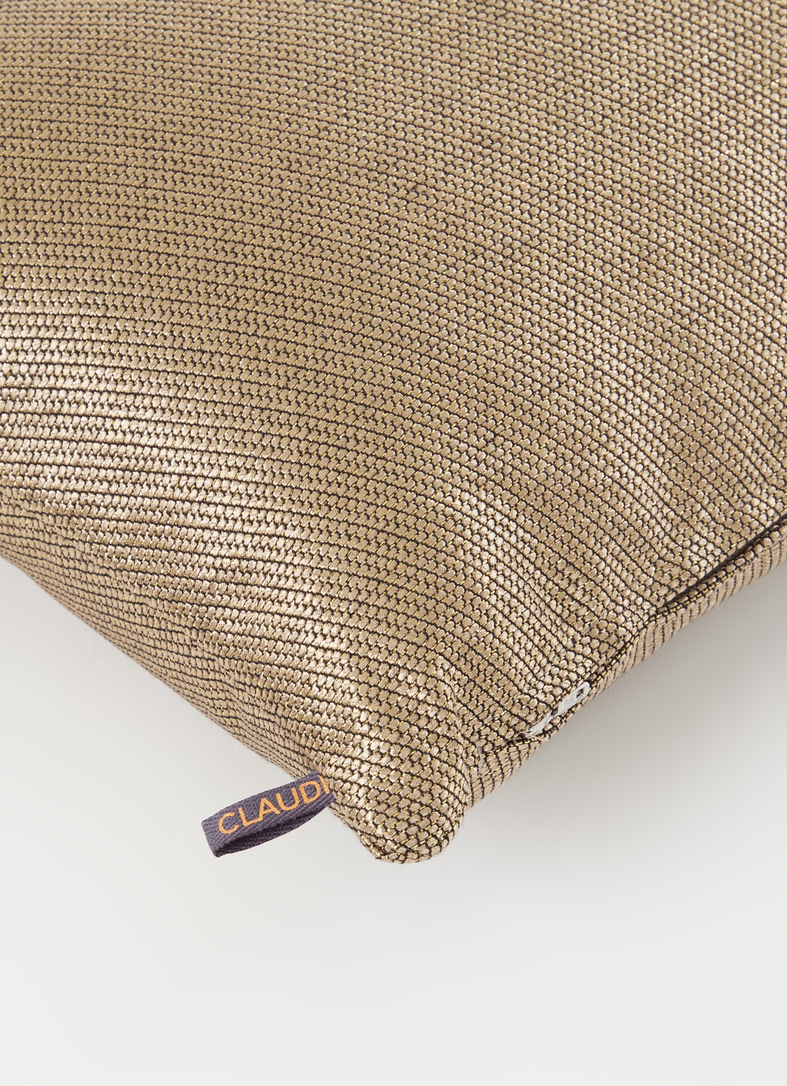 Claudi  Diamo sierkussen 30 x 45 cm - detail goud