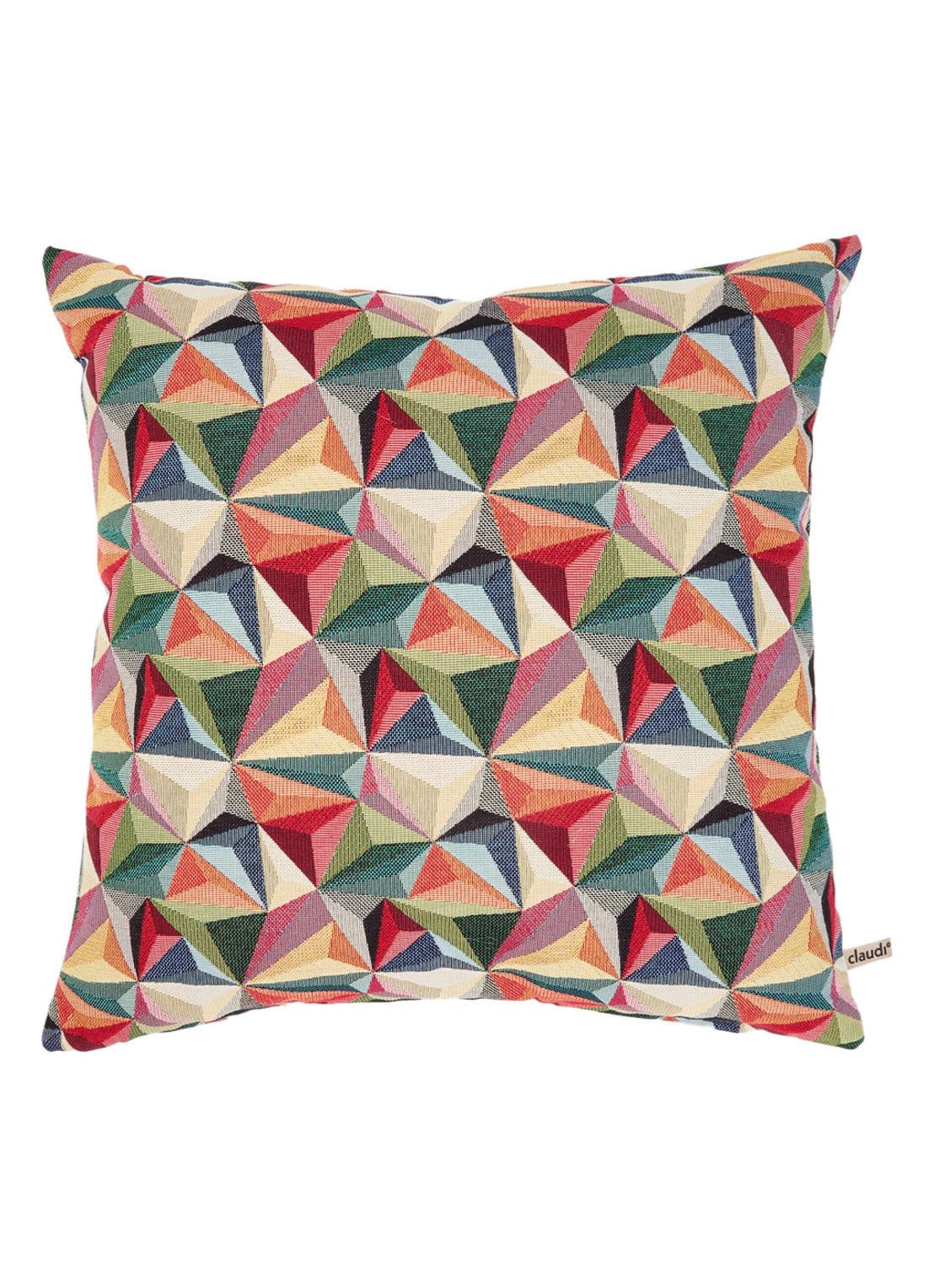 Claudi Diamond sierkussen 45 x 45 cm - voorkant multicolor