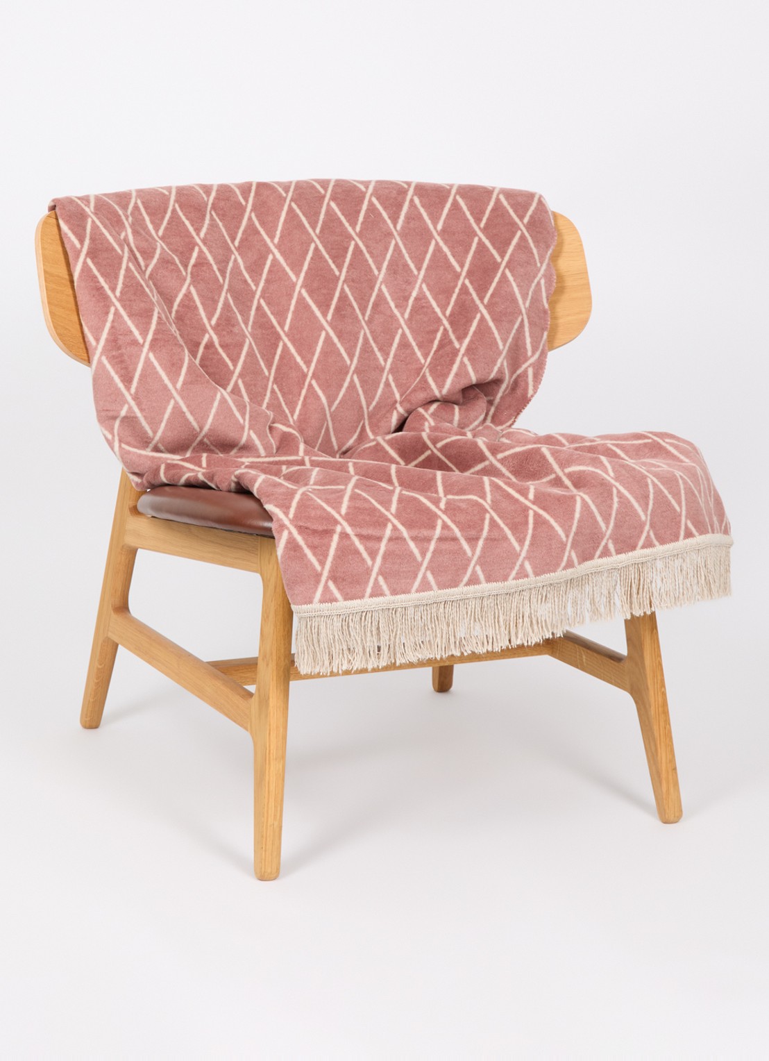 Claudi Dias plaid 150 x 200 cm - voorkant 2 roze