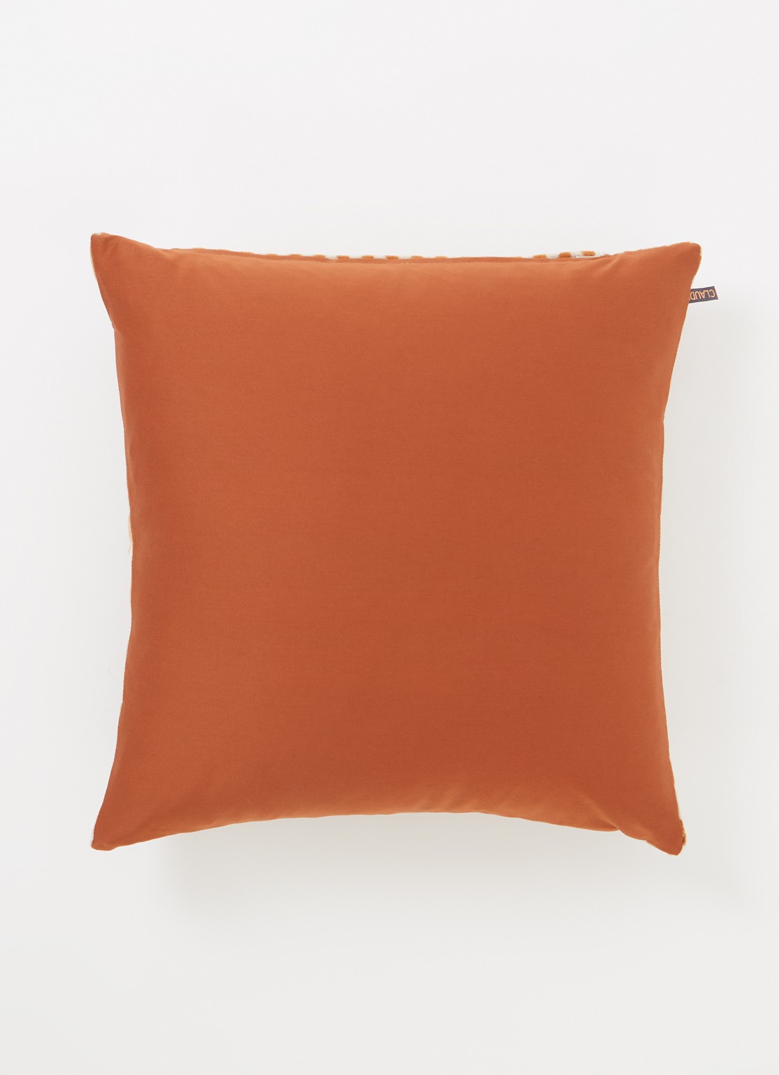 Claudi Dionne sierkussen 45 x 45 cm - voorkant 3 roestbruin