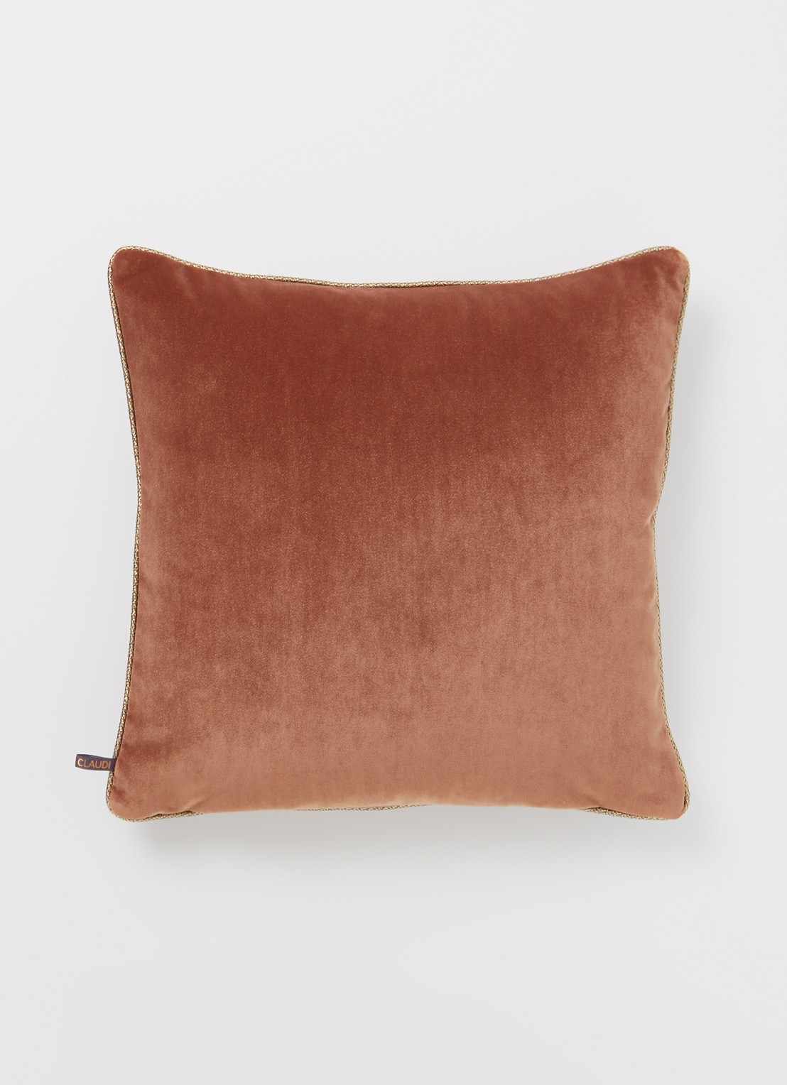 Claudi Eco Rosana sierkussen 45 x 45 cm - voorkant 2 oudroze