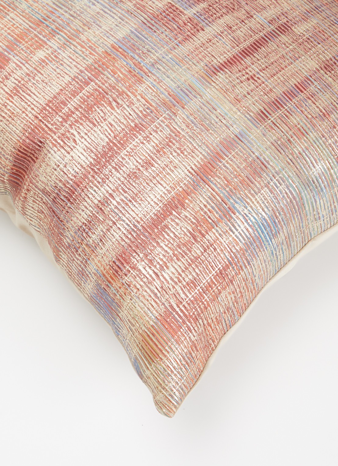 Claudi Glow sierkussen 45 x 45 cm - detail 4 steenrood