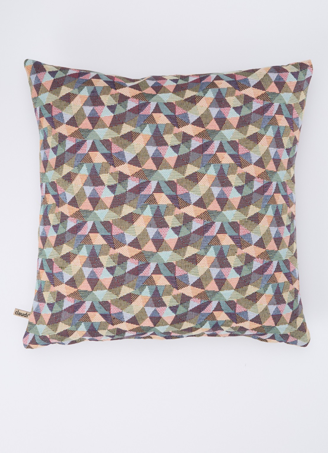 Claudi Graphic Pyramid sierkussen 45 x 45 cm - detail 3 multicolor