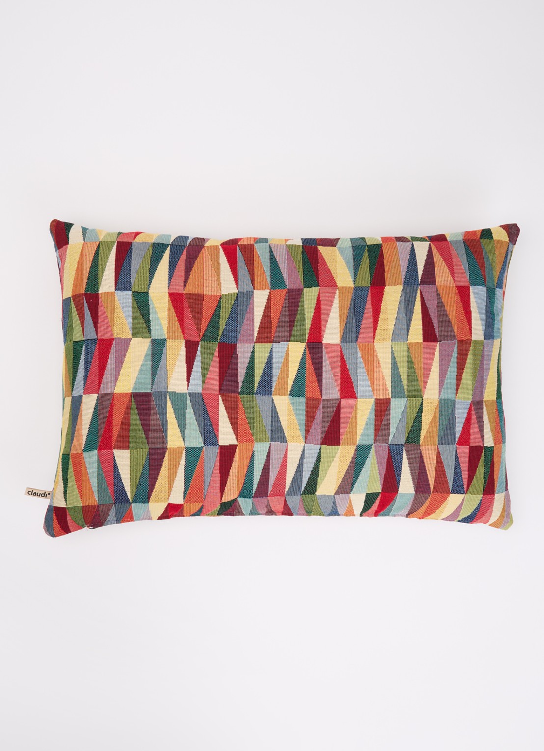 Claudi Graphic Zigzag sierkussen 40 x 60 cm - detail multicolor