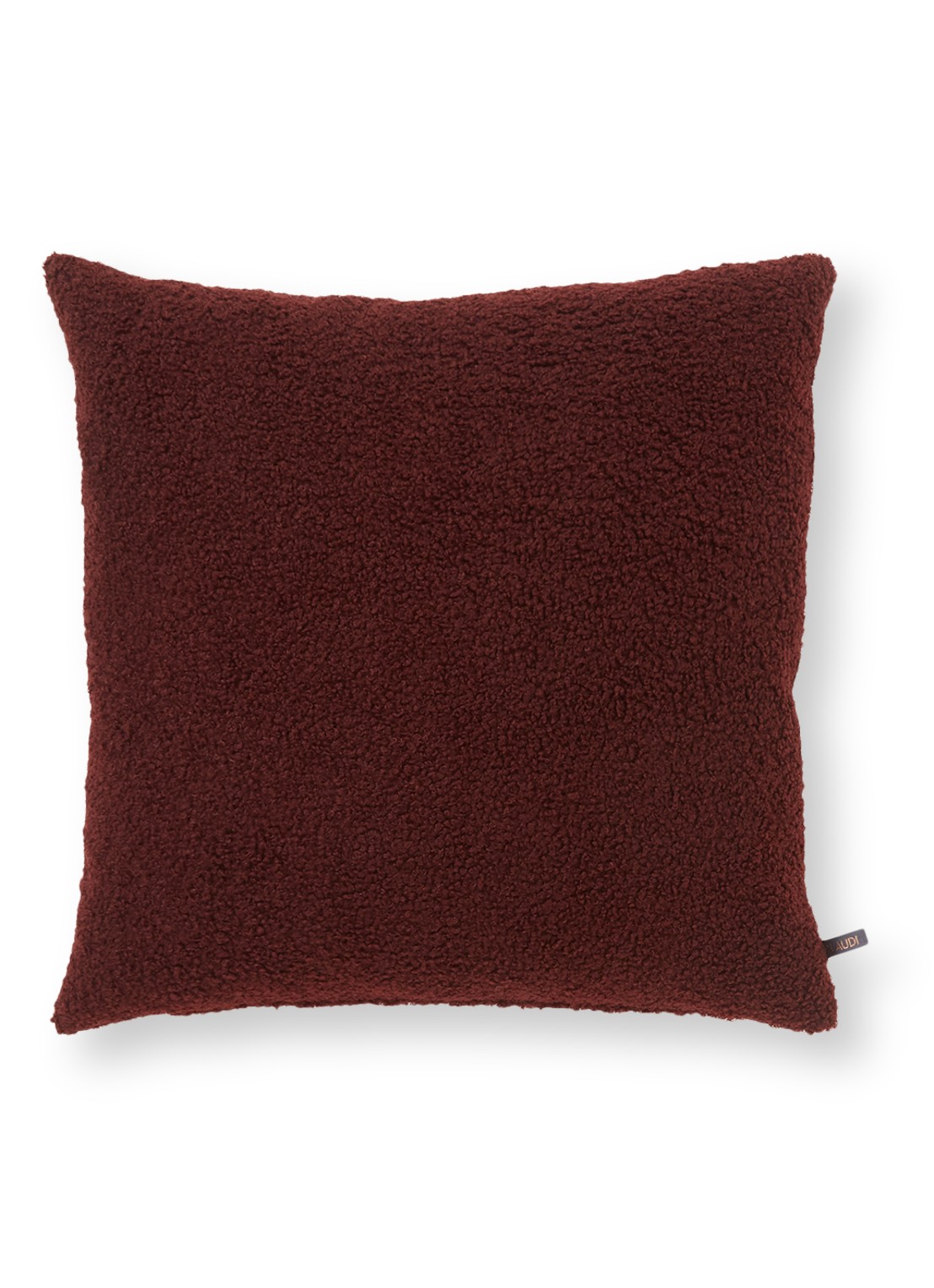 Claudi  Humberti sierkussen 45 x 45 cm - voorkant 3 bordeauxrood