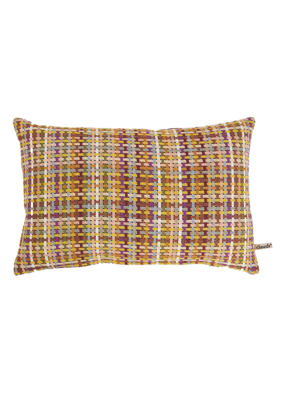 Claudi Leilah Exclusive sierkussen 30 x 45 cm  - voorkant paars