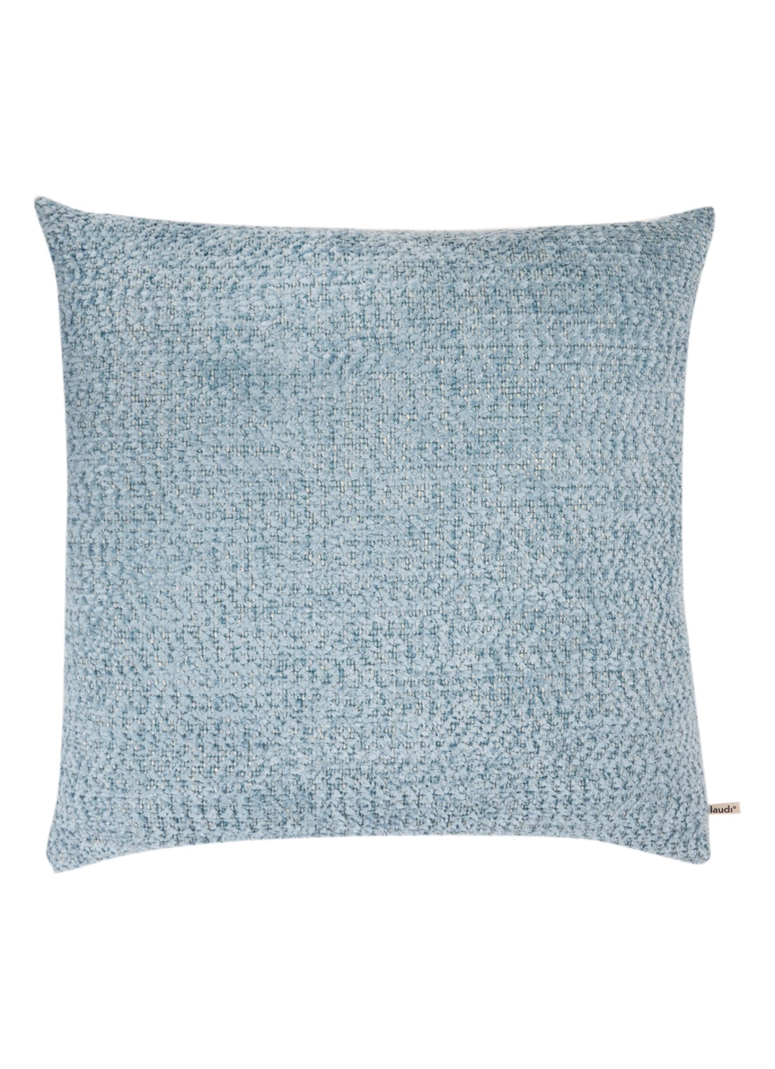 Claudi Lovely sierkussen 60 x 60 cm  - voorkant staalblauw