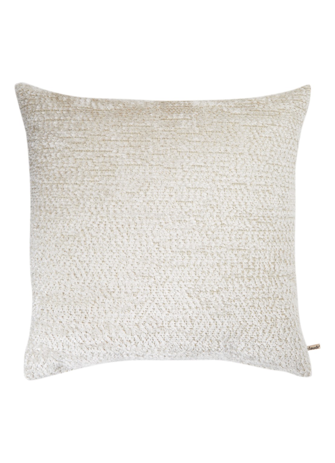 Claudi Lovely sierkussen 60 x 60 cm - voorkant beige