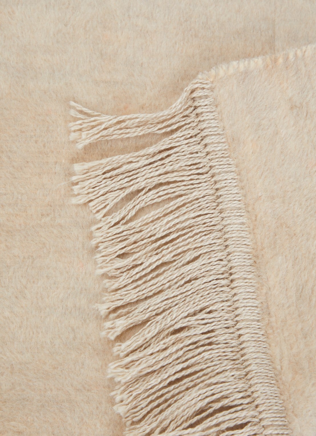 Claudi Paulos plaid 150 x 200 cm - detail 3 beige