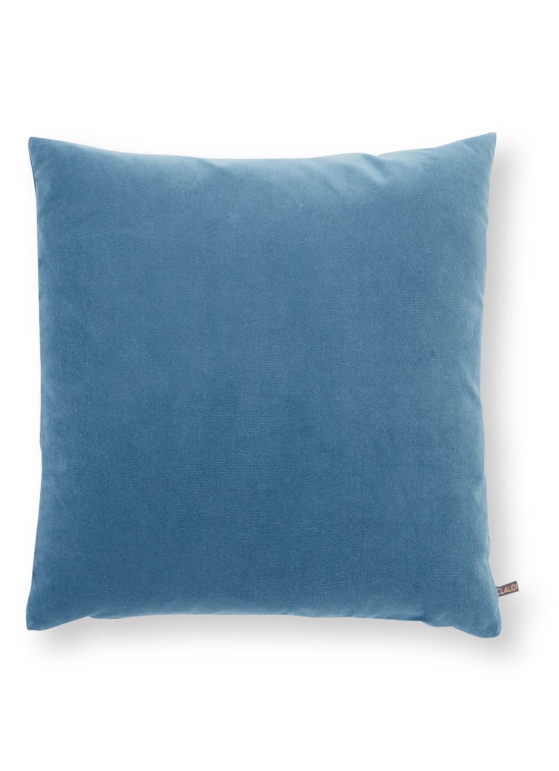 Claudi Scott sierkussen 45 x 45 cm  - voorkant blauwgrijs