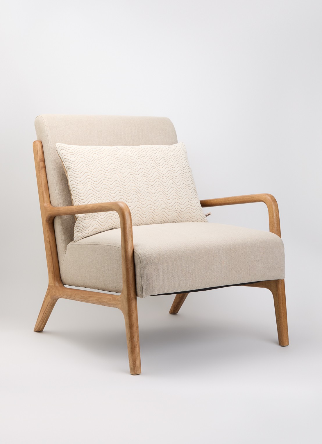 Claudi Scrolla sierkussen 40 x 60 cm - voorkant 4 beige
