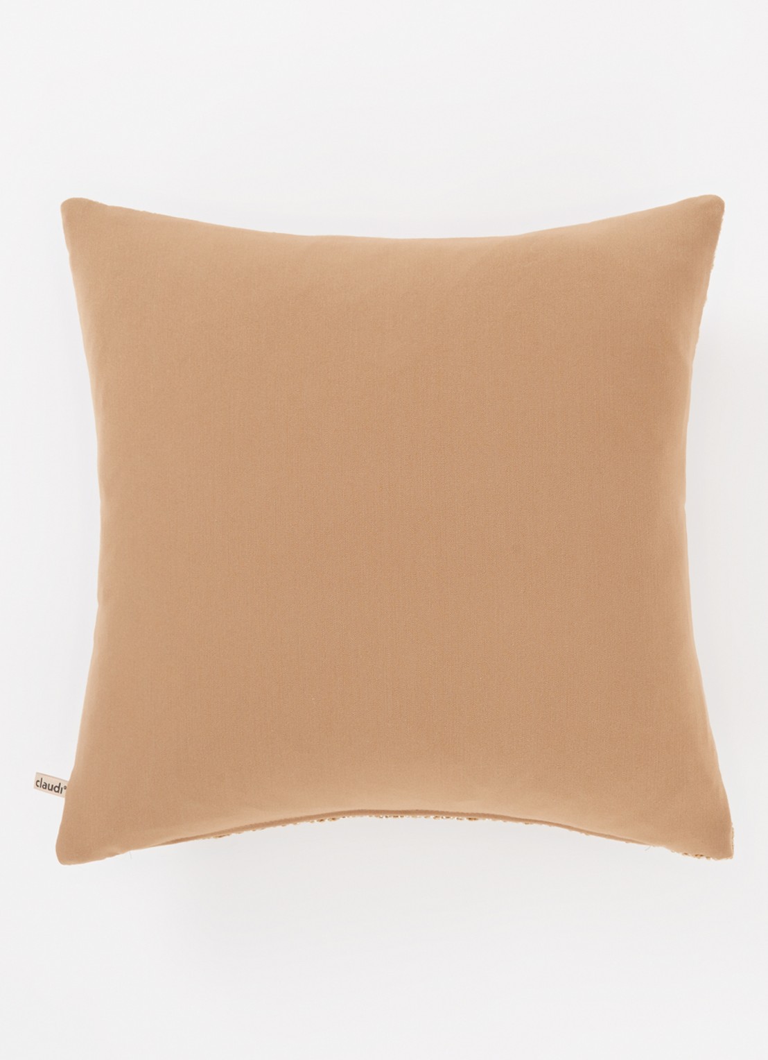 Claudi Sevissa Exclusive sierkussen 45 x 45 cm - detail camel