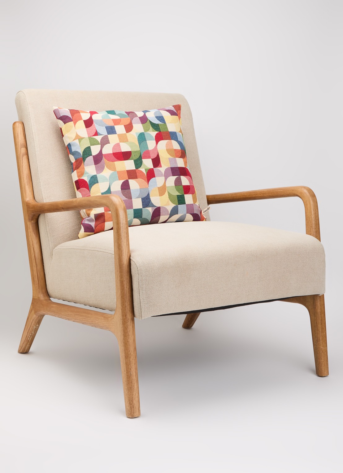 Claudi Shapes sierkussen 45 x 45 cm - voorkant 2 multicolor