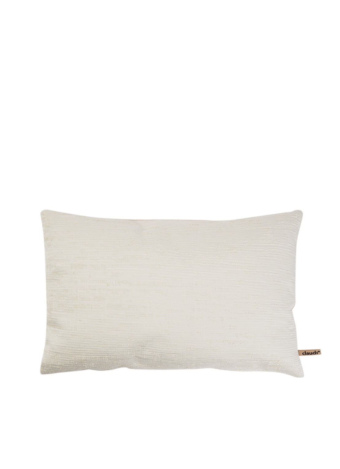 Claudi Shimmy sierkussen 30 x 45 cm - voorkant gebroken wit