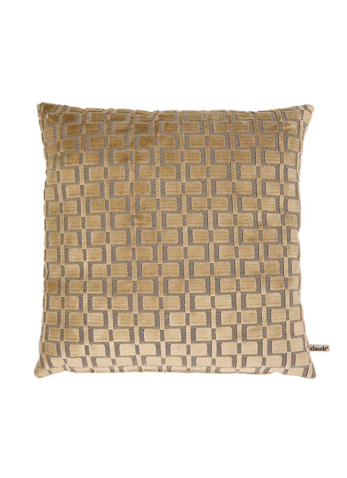 Claudi Sierkussen 45 x 45 cm - voorkant goud