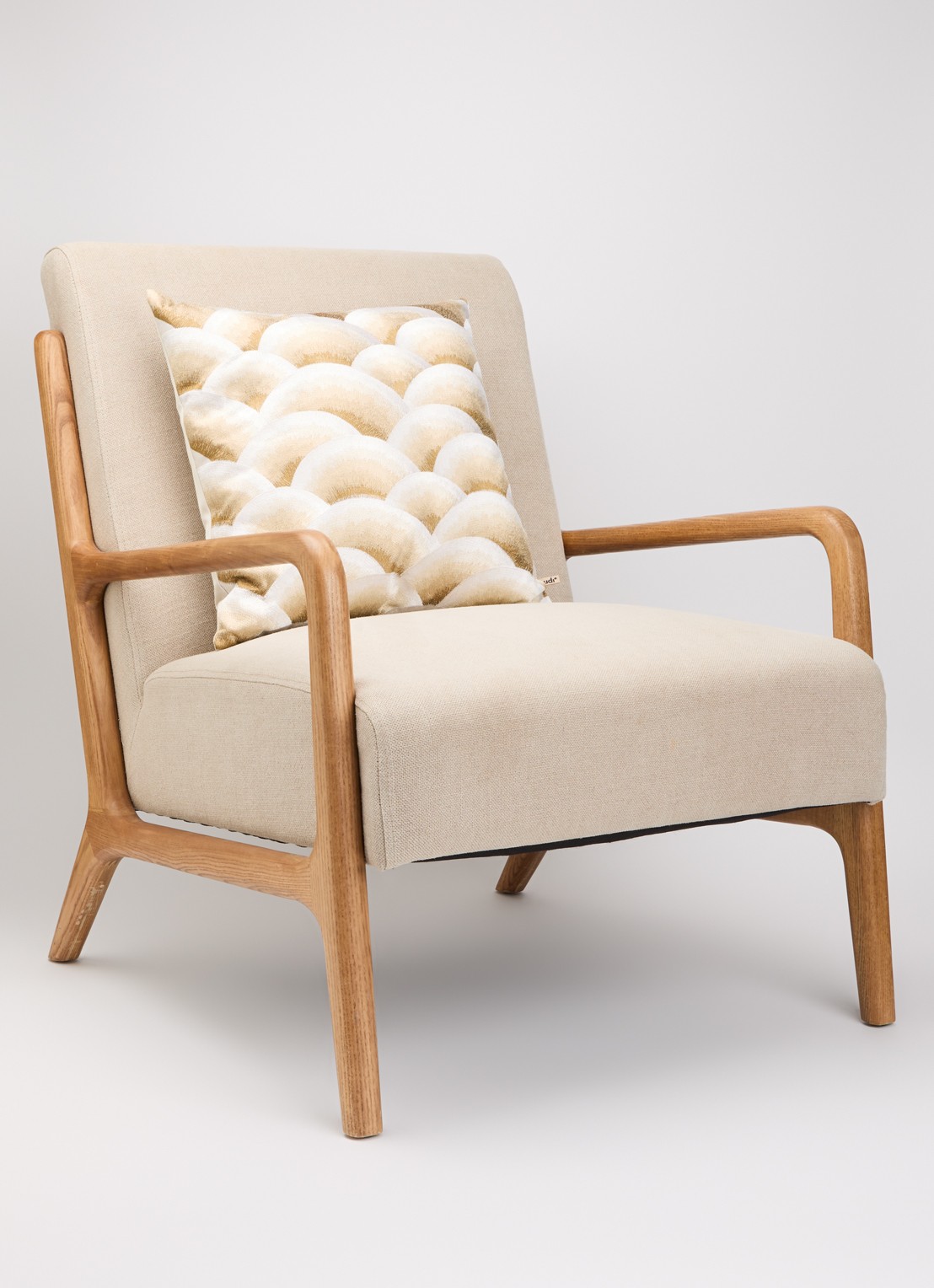 Claudi Sierkussen 45 x 45 cm - voorkant 2 goud