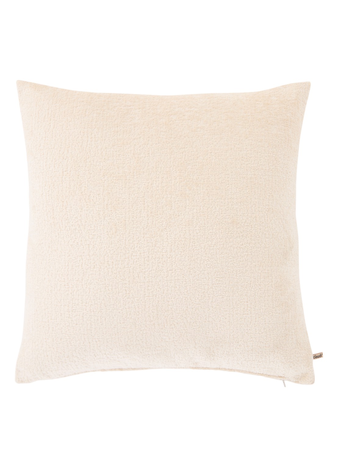Claudi Softy sierkussen 60 x 60 cm - voorkant gebroken wit