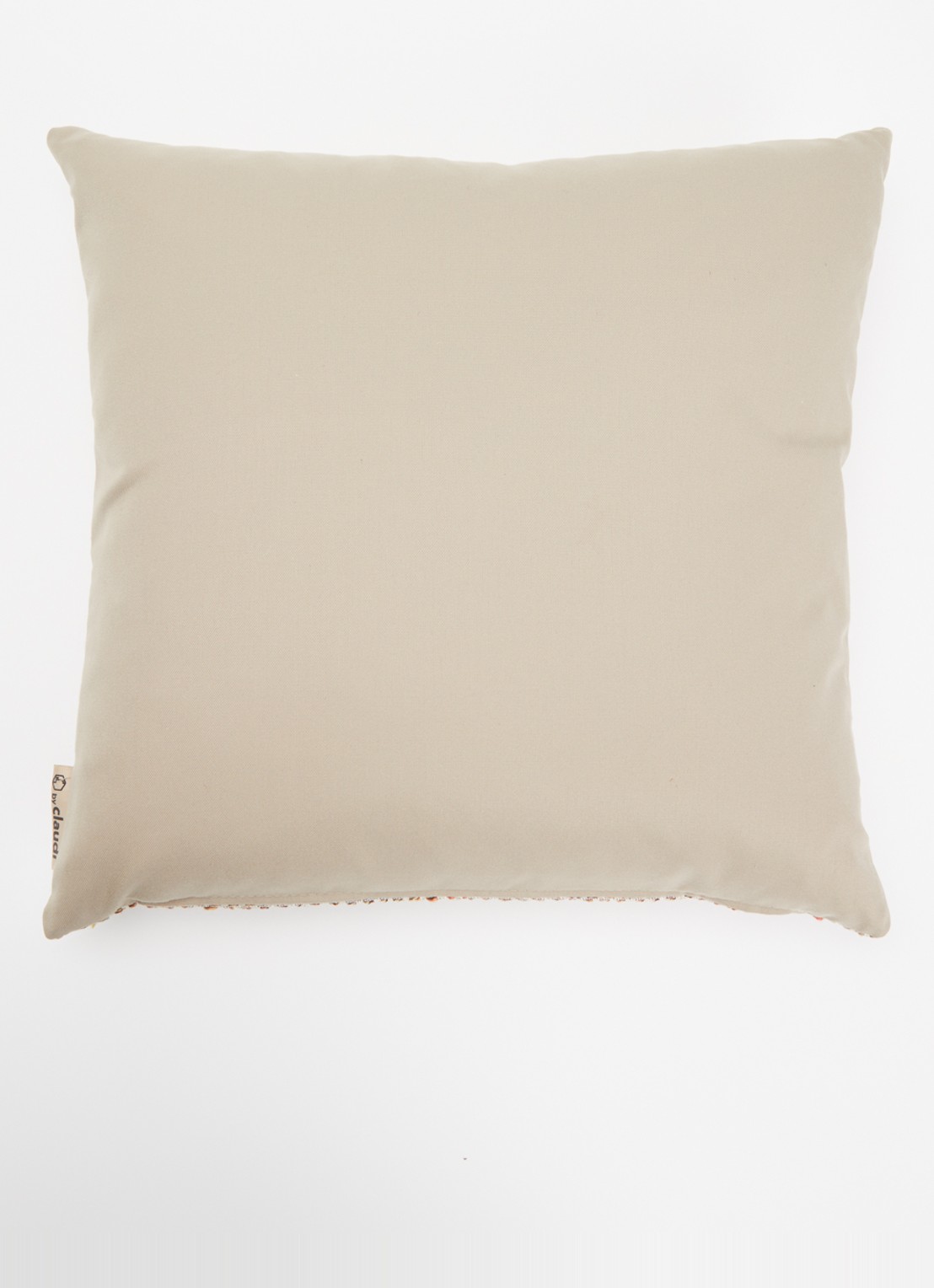 Claudi Vitto sierkussen 45 x 45 cm - detail beige