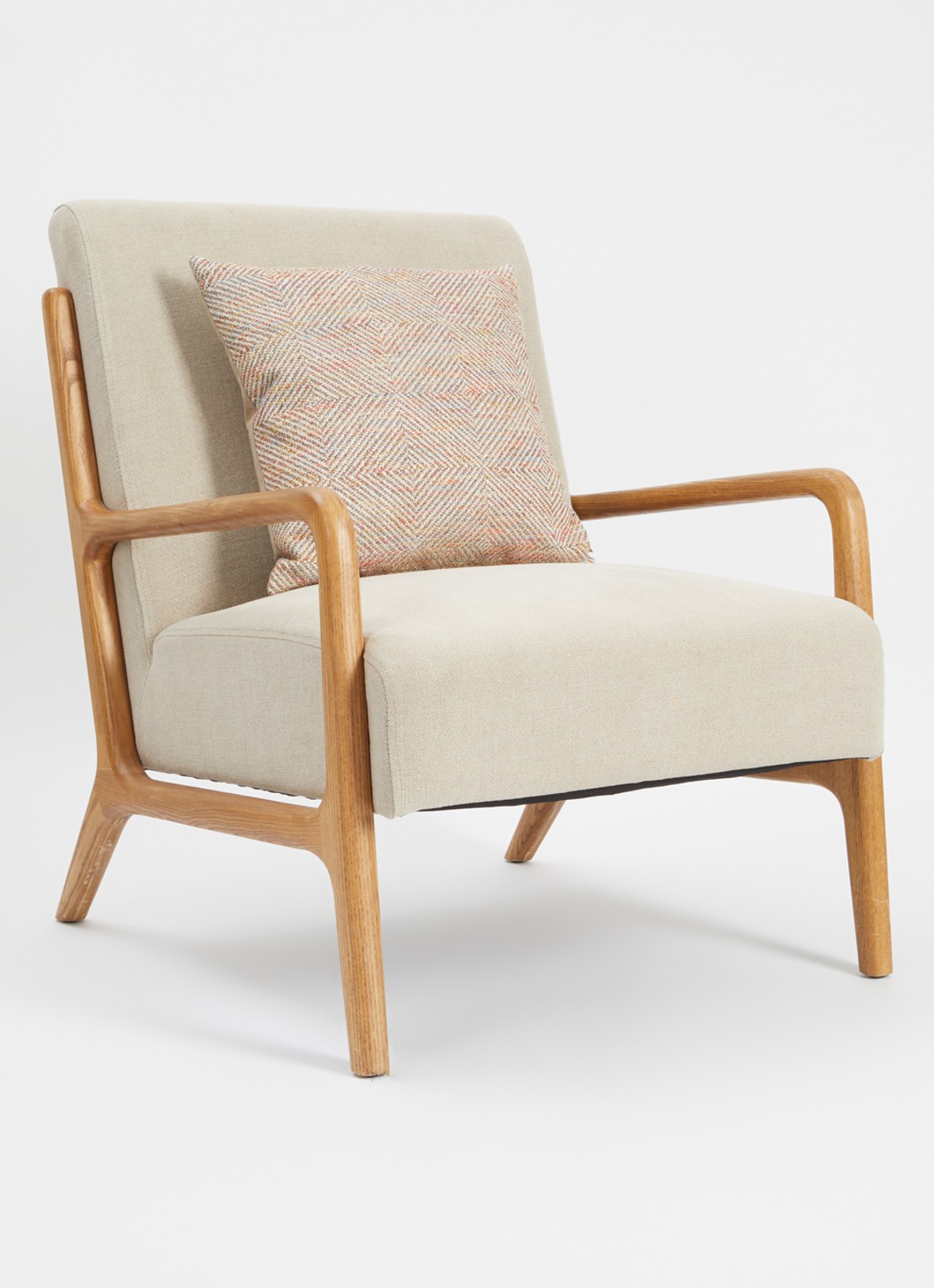 Claudi Vitto sierkussen 45 x 45 cm - voorkant 4 beige