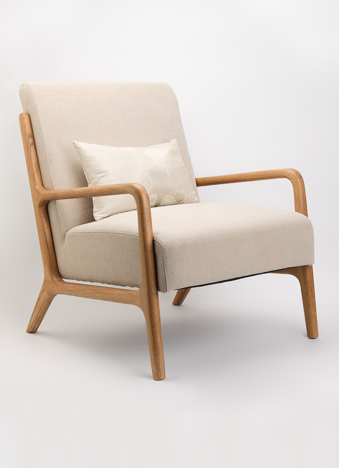 Claudi Vivallo sierkussen 30 x 45 cm  - voorkant 4 beige