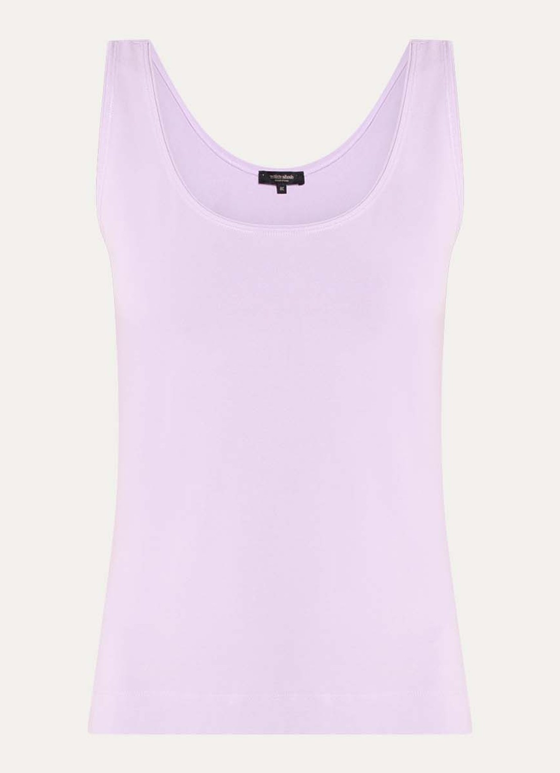 Claudia Sträter Tanktop met ronde hals - voorkant 2 lila