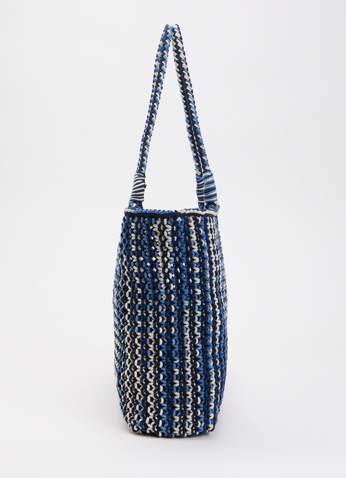 Claudie Pierlot Alienor shopper met print - detail 3 donkerblauw