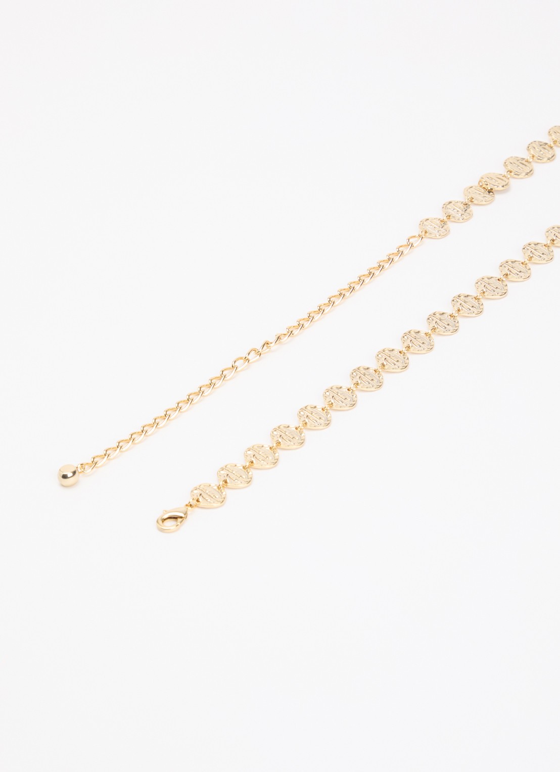 Claudie Pierlot Ayman schakelriem  - detail 2 goud