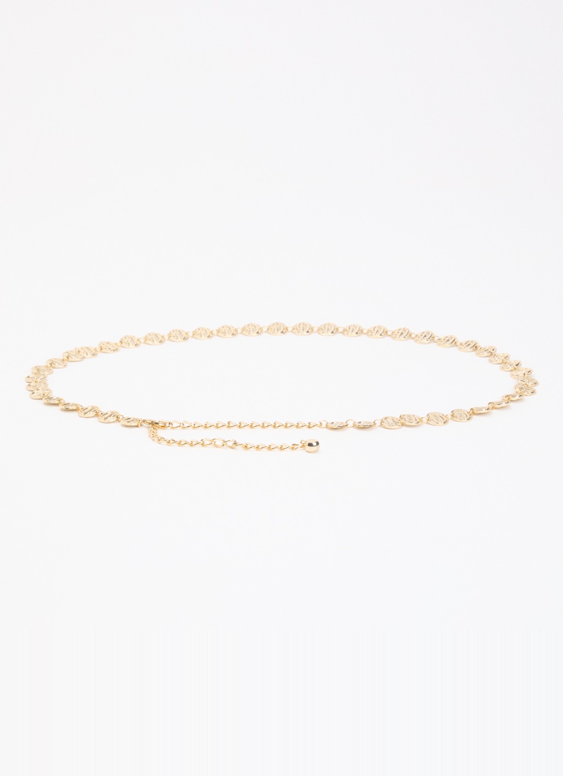 Claudie Pierlot Ayman schakelriem  - voorkant goud