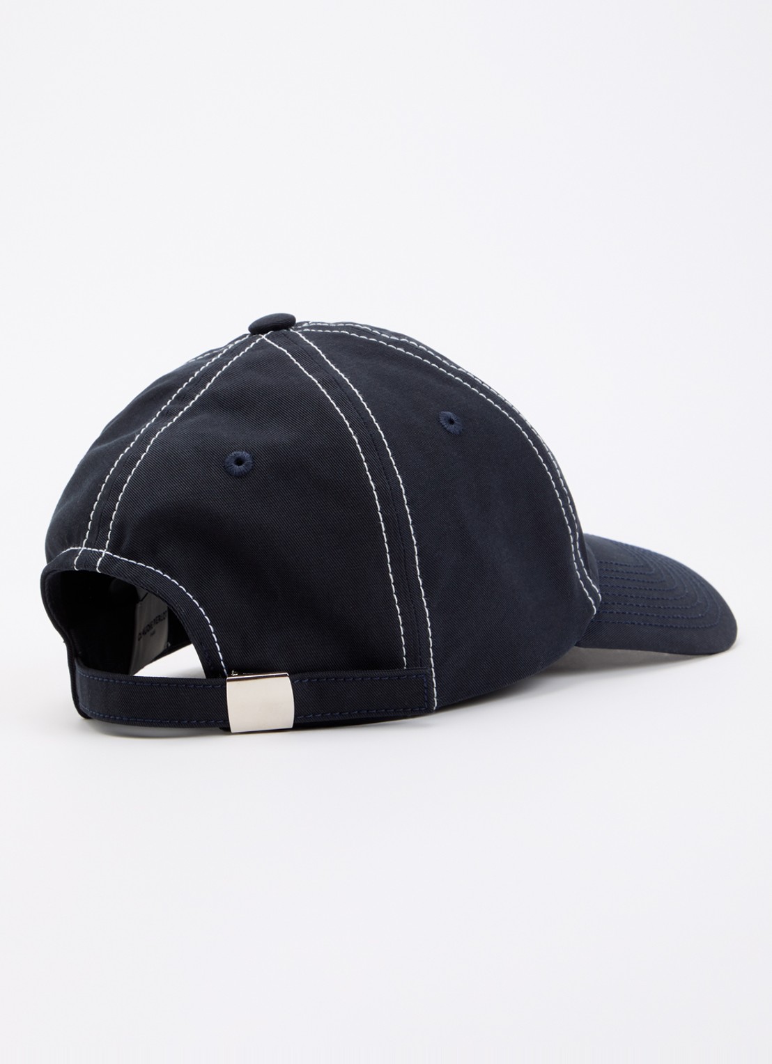 Claudie Pierlot Pet met logoborduring  - detail 2 donkerblauw
