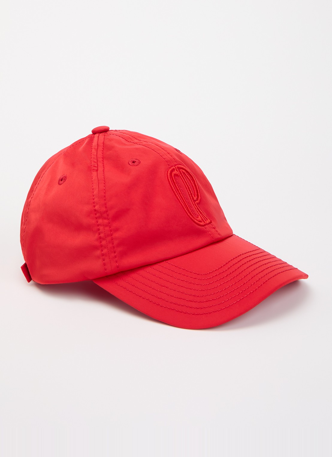 Claudie Pierlot Pet met logoborduring - voorkant rood