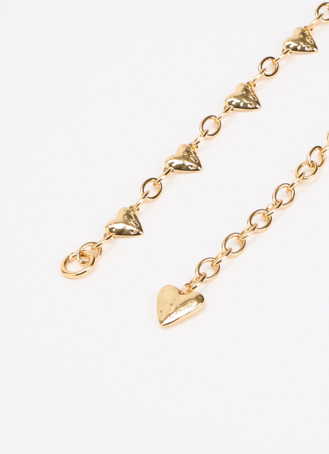 Claudie Pierlot Schakelriem met bedels - detail 2 goud
