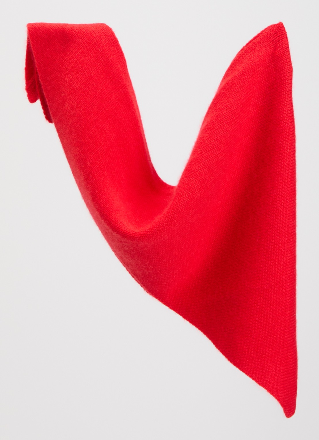 Claudie Pierlot Sjaal in kasjmier wolblend 90 x 35 cm - detail 2 rood