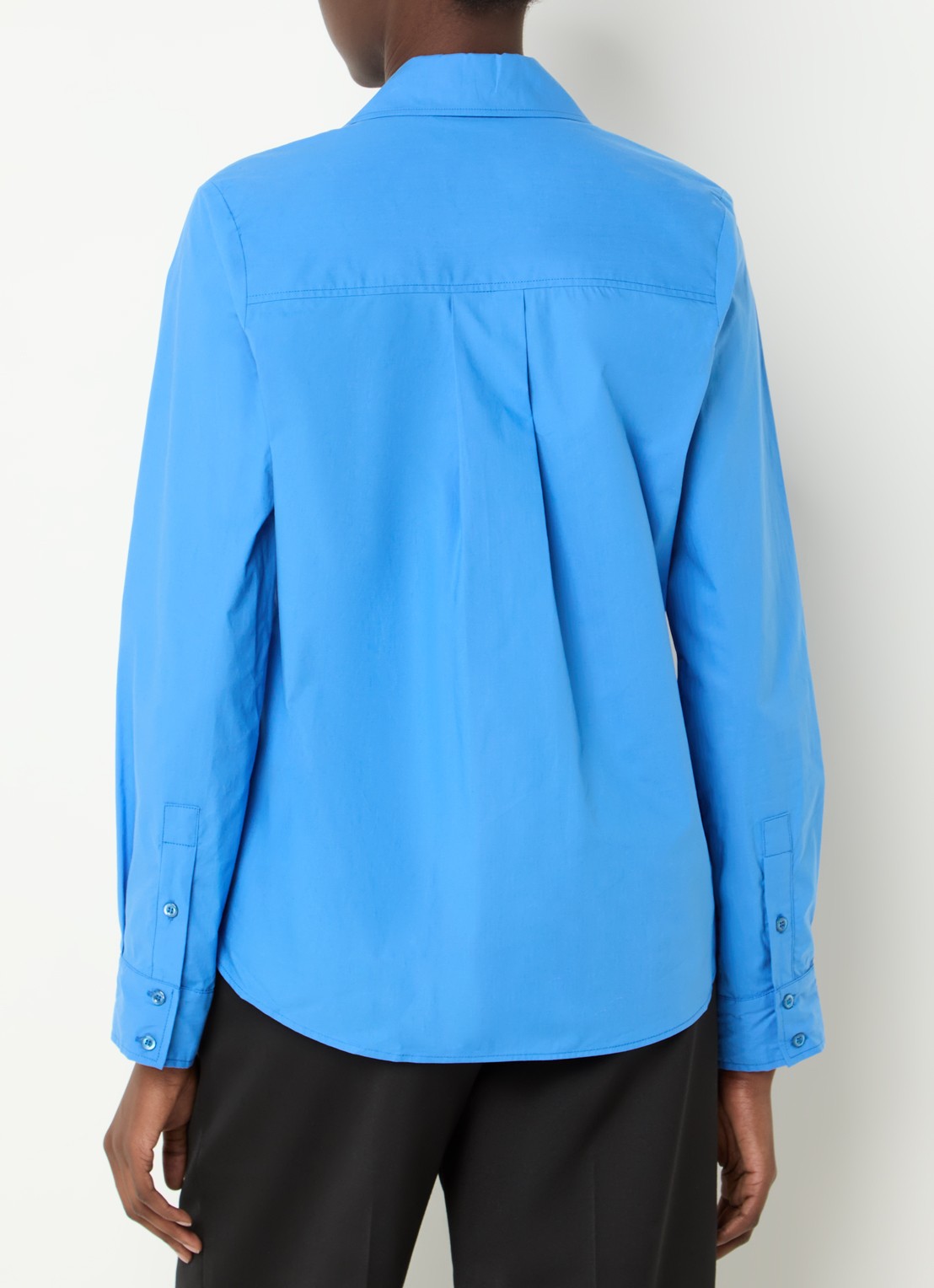 Claudie Pierlot Tuniek met kraag - achterkant 4 blauw