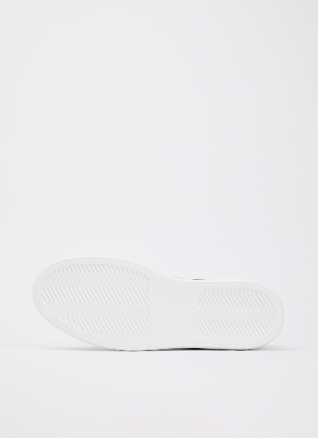 Cleens Luxor sneaker met suède details - detail 3 wit