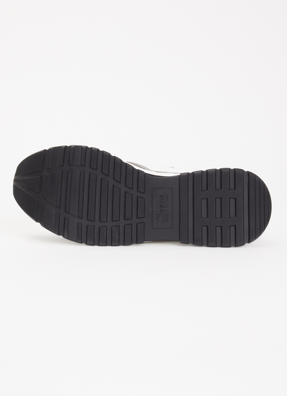 Cleens Onesixty sneaker met suède details - detail 4 grijs
