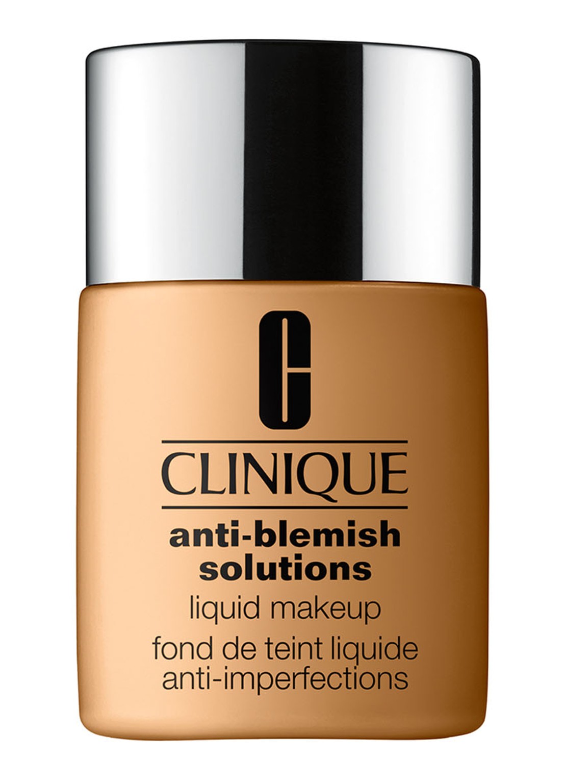 Clinique Acne Solutions™ Liquid Makeup - foundation - voorkant cn58 honey